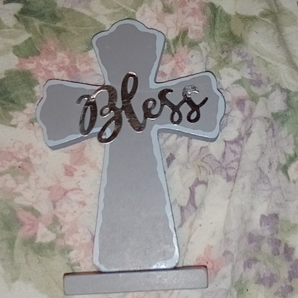 Christian cross bless